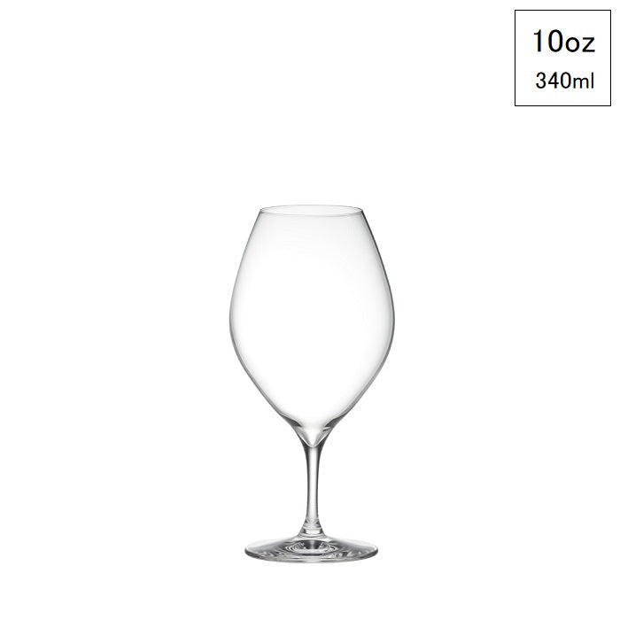 2700567 木村硝子店 ピッコロ ワイングラス10oz（340ml）正面